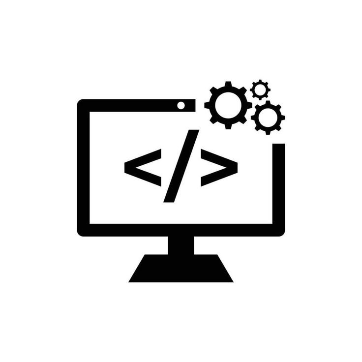 software development icon design template